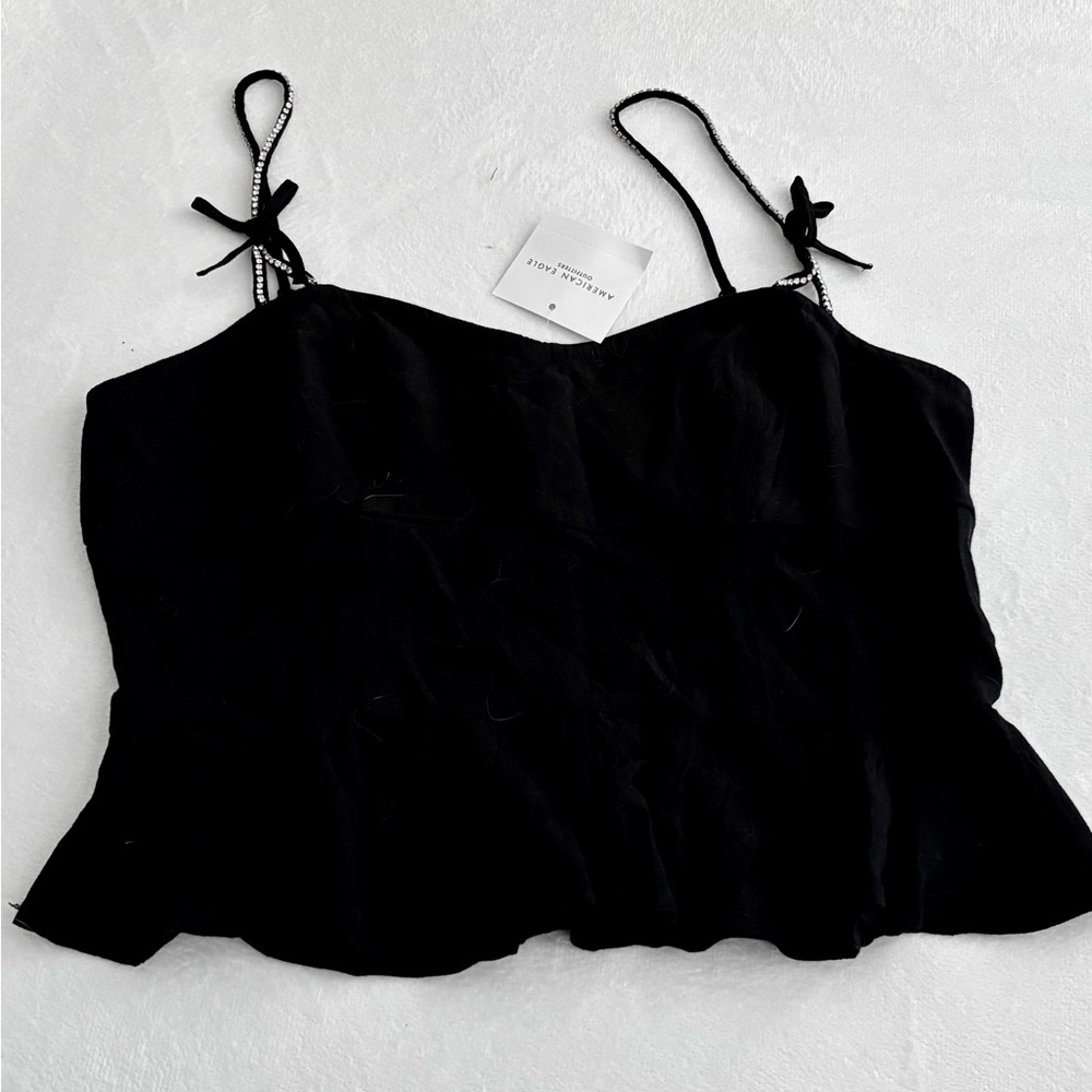 Elegant Black Camisole by American Eagle